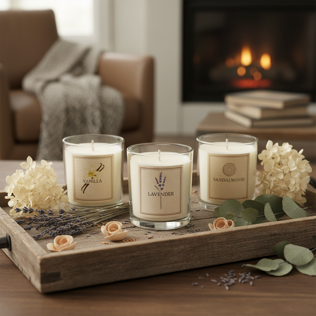 Scented Soy Candle Set