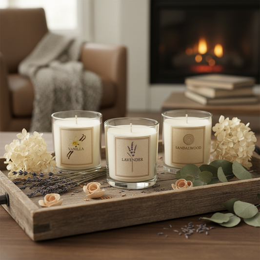 Scented Soy Candle Set